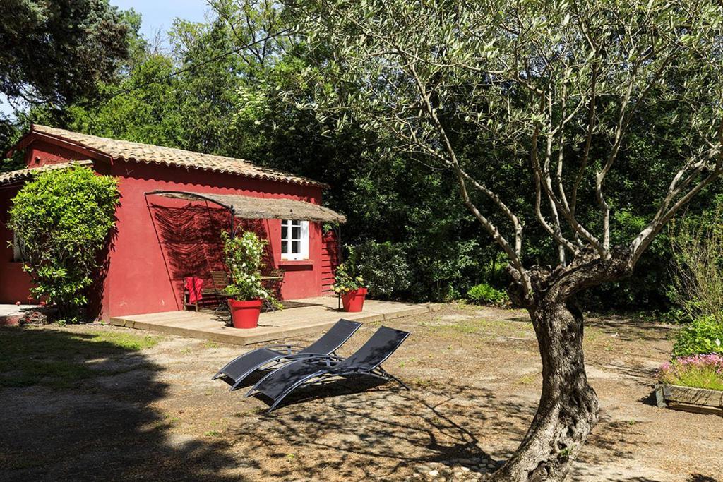 Les Gites Du Domaine De Rhodes Avignon Exterior foto